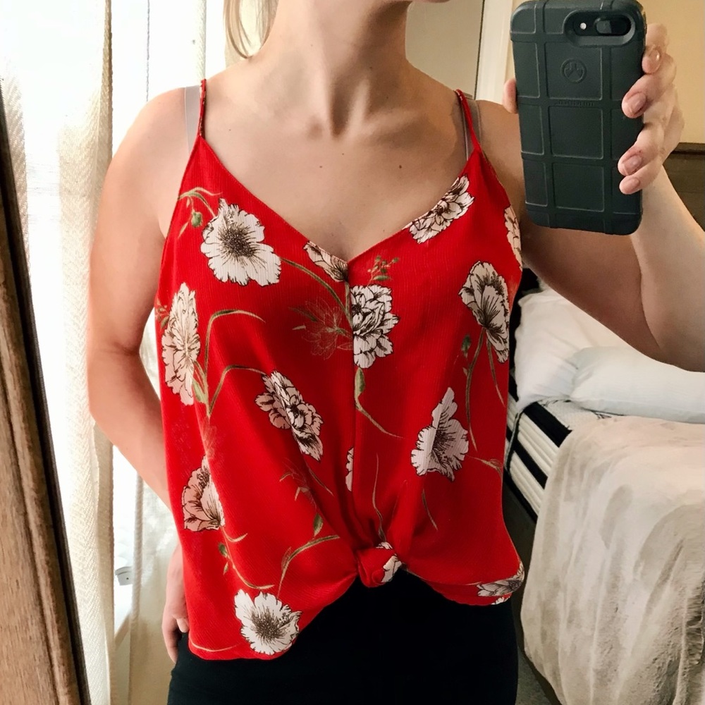 Red Tank Top - Picture 2 of 3